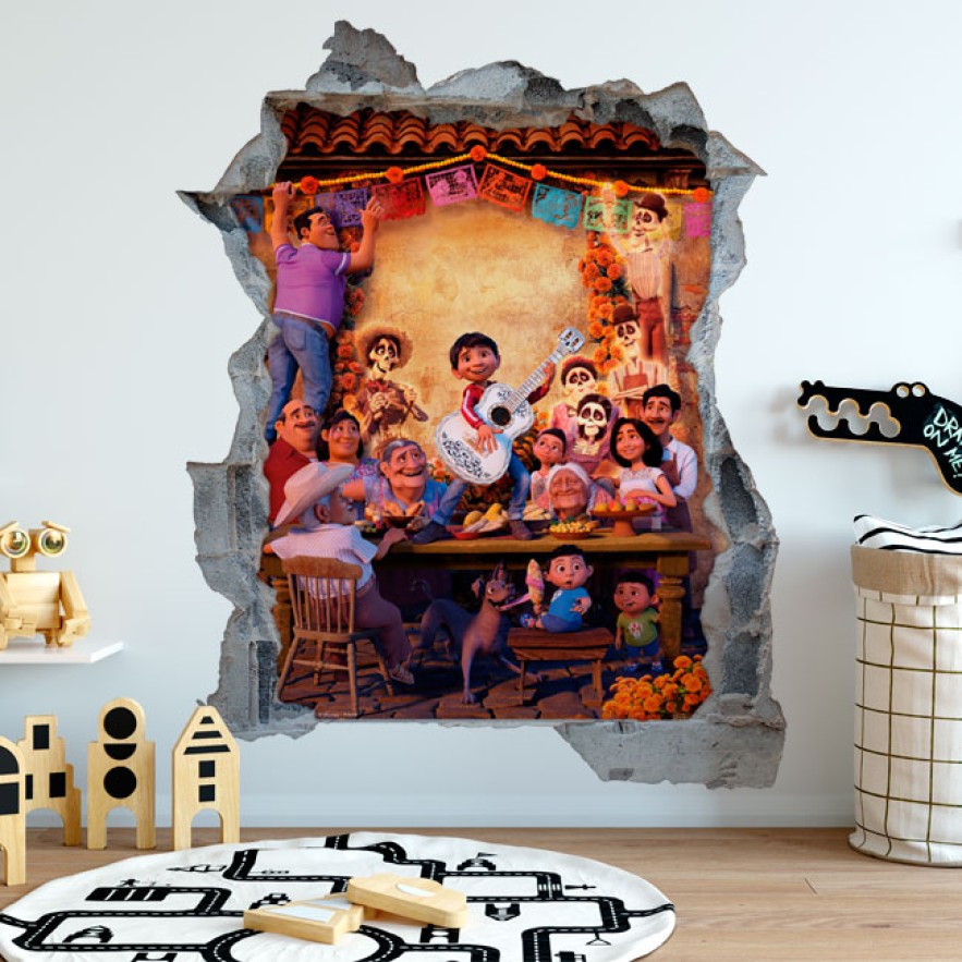 Vinilos decorativos disney pixar coco